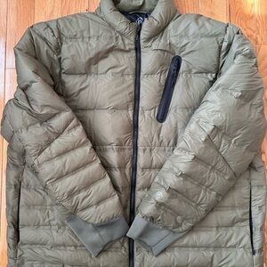 Champion Men’s Olive Puffer Jacket